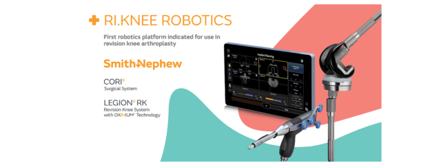 Smith+Nephew first to market with revision knee indication on robotics ...